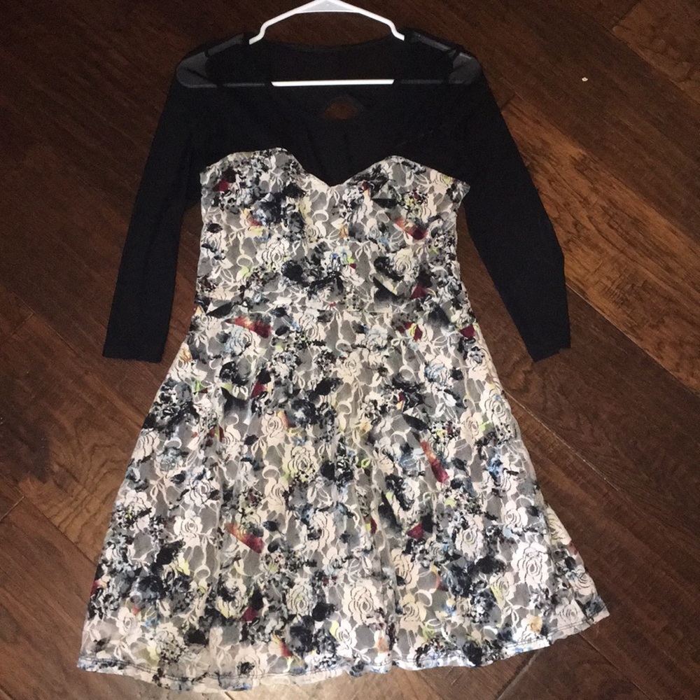 Floral party dress